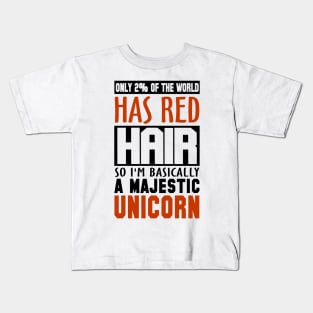 Red Hair Best T-shirt Kids T-Shirt